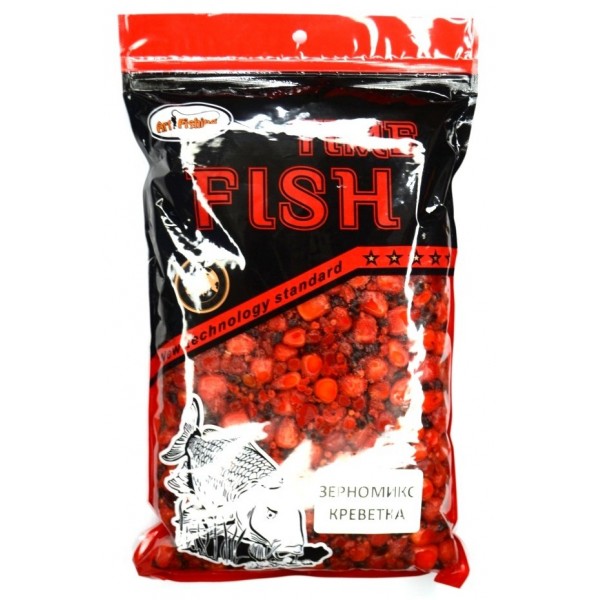 Рыбацкий зерномикс, Art Fishing, 500г, вкус Креветка
